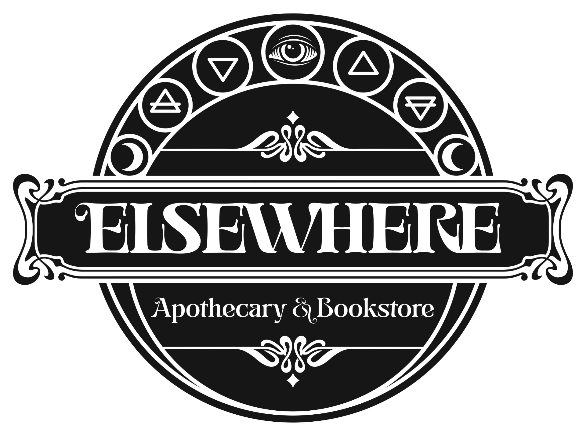 Elsewhere apothecary logo